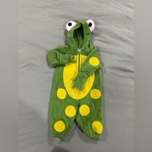 Baby costume frog Kermit type